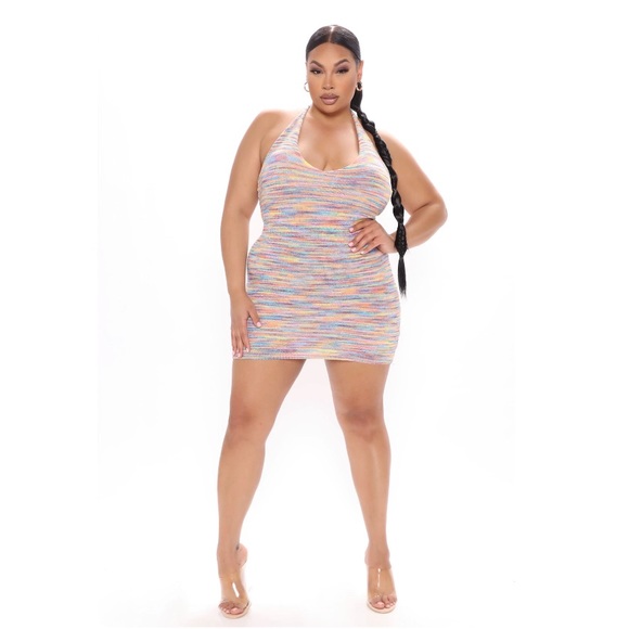 FASHION NOVA Beach Days Sweater Mini Dress - Picture 12 of 12